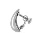 Clip d'Oreille avec Vis 9x18mm en Acier Inoxydable 304