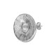Pendiente Redondo de Acero Inoxidable 304/316L de 14 mm