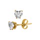 Boucles D'Oreilles en Acier Inoxydable 304 Éléphant. cœur et Fleur