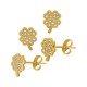 Stainless Steel 304 Earrings Butterfly & Flower