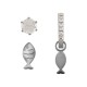 Stainless Steel 304 Earrings Fish 3 Pairs