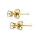 Stainless Steel 304 Earring Moon 3 Pairs
