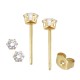 Assortiment de Boucles d'Oreilles en Acier Inoxydable 304