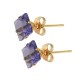 Orecchino in Acciaio Inossidabile 304 con Cristallo 7.8 mm