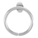 Boucles d'Oreilles Cercles 18mm/2mm en Acier Inoxydable 304