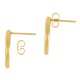 Stainless Steel 304 Earring Circle 18mm/2mm