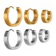 Boucles D'Oreilles en Acier Inoxydable 304 (3 Tailles)