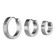 Boucles D'Oreilles en Acier Inoxydable 304 (3 Tailles)