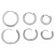 Stainless Steel 304 Earrings Hoops (3sizes)