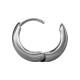 Boucles d'oreilles en acier inoxydable 304 Hoops 16 mm/6 mm