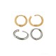 Stainless Steel 304 Earrings Hoop 14-10mm/2mm