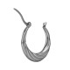 Stainless Steel 304 Earring Hoop 26x25mm/3.1mm