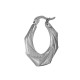Créole Octogonale en Acier Inoxydable 304 25 x 24 Mm/3.1 mm