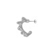 Boucle D'Oreille en Acier Inoxydable 304 17 x 20 mm