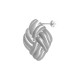 Boucle D'Oreille en Acier Inoxydable 304 en Forme de Losange 28 mm