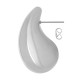 Boucle D'Oreille en Acier Inoxydable 304 17 x 31 mm