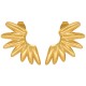 Boucles d'oreilles en acier inoxydable 304/316L ailes 14 x 20 mm