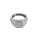 Stainless Steel 304 Finger Ring Square 13mm Ø18mm Size 8