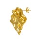 Orecchino in Acciaio Inossidabile 304 Rombo Martellato 25X27 mm