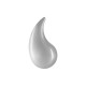 Boucle D'Oreille en Acier Inoxydable 304 en Forme de Goutte 17 x 32 mm