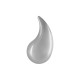 Boucle D'Oreille en Acier Inoxydable 304 en Forme de Goutte 17 x 32 mm
