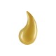 Boucle D'Oreille en Acier Inoxydable 304 en Forme de Goutte 17 x 32 mm
