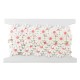 Polyester Ribbon with Flowers 25mm (~3yards/pack)