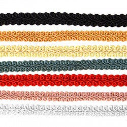 Ruban en Polyester 12 mm (~12 Yards/Paquet)