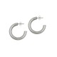 Stainless Steel 304 Earring Hoop & Back Safety 30mm/5mm