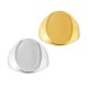 Bague Ovale 23x20mm (Ø18mm Size 8) en Acier Inoxydable 304