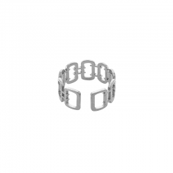 Bague en Acier Inoxydable 304 avec Rectangle 9 mm
