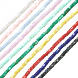 Entretoise en Coquillage 4 mm/3 mm Ø 0.8 mm (~130 Pièces)