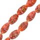 Perle Millefiori Ovale 8 x 16 mm (25 Pièces)