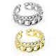 Brass Finger Ring 8x21mm