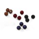 Perlina in Acrilico 8mm Rivestita di Gomma