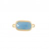 Or/Bleu opaque