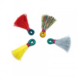 Synthetic Tassel with Cap ~40mm
