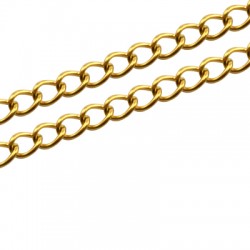 Chaîne maille 4x5mm/0.8mm en Acier Inoxydable 304