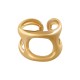 Stainless Steel 304 Ring with Hollows 18x21mm