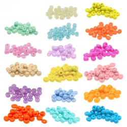 Seed Glass Bead Round 6/0 4mm Ø1mm
