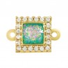 Or/ Transparent/ Turquoise