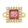 Gold/ Transparent/ Red