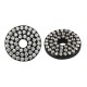 Zircon Brass Part Round Donut 11mm/2mm