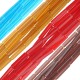 Tube Coulissant en Verre 4 x 20 mm Ø 1 mm (~38 Pièces)