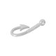 Zamak Pendant Fish Hook 8x30mm