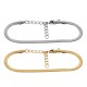 Pulsera de Acero Inoxidable 304 con Cierre y Extension15x3mm