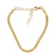 Catena Bracciale Serpente in Acciaio Inossidabile 304 con Chiusura 150 Mm/3 mm