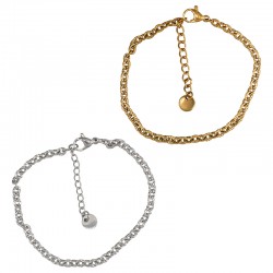 Bracelet en Acier Inoxydable 304 15 cm