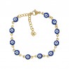 18K Gold/ Blue/ White/ Black