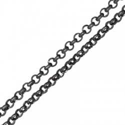 Catena a Cavo in Ottone Rotonda 1.3 mm